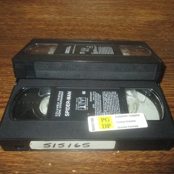 Lot of Spider-man 1 & 2 (VHS, 2002-2003) Tobey Maguire Kirsten Dunst Vintage - Picture 6 of 7